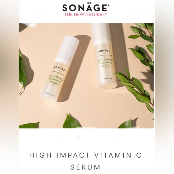 SONAGE® HIGH IMPACT VITAMIN C SERUM, Vitamin C Brightens & Helps Fade Dark Spots - Picture 3 of 10